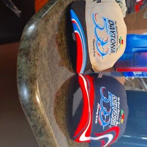 2 Daytona 500 hats from 02/18/2001